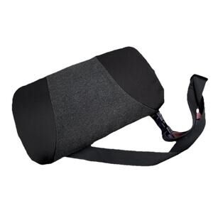 Purple Back Cushion Lumbar Support Pillow Gel Grid Ergonomic Chair Car Seat H72